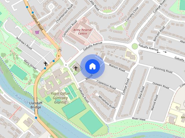 Blosse Road, Llandaff North, Cardiff CF14 2JB
