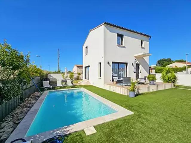 Blauzac 30700 Achat / Vente maison 4 pièces t4 piscine jardin