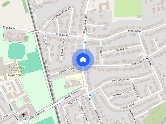Black Bull Lane, Fulwood, Preston