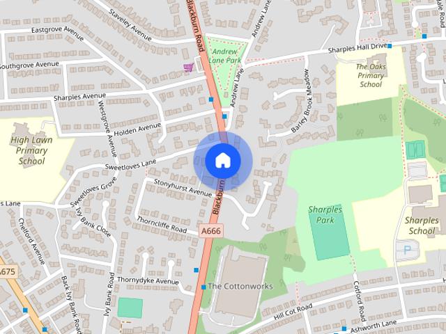 Blackburn Road, Bolton, Greater Manchester, BL1