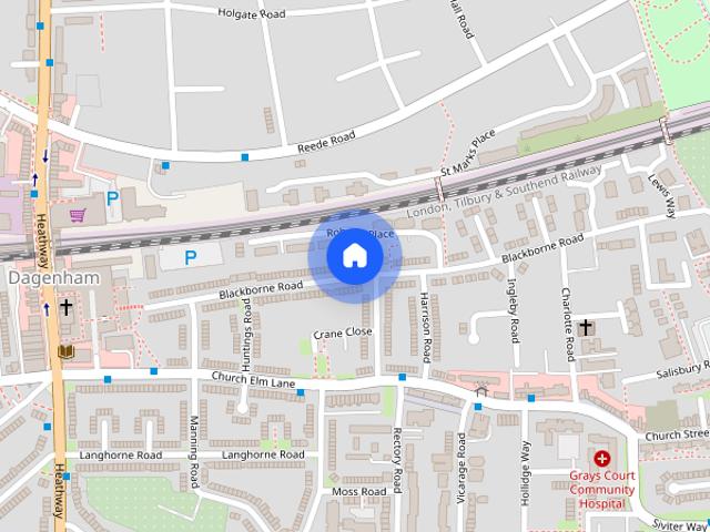 Blackborne Road, Dagenham, RM10