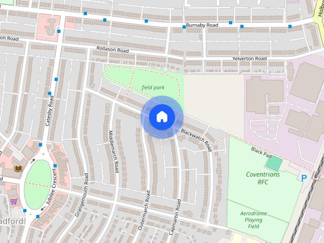 Blackwatch Road, Coventry, CV6