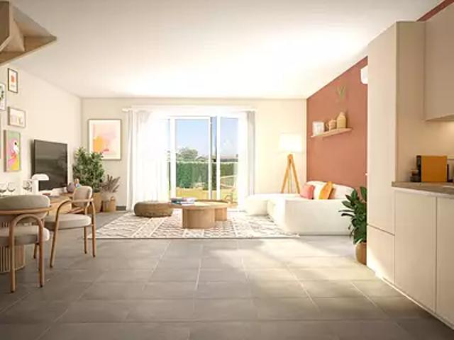 Blagnac 31700 Achat / Vente maison 4 pièces t4 au dernier étage