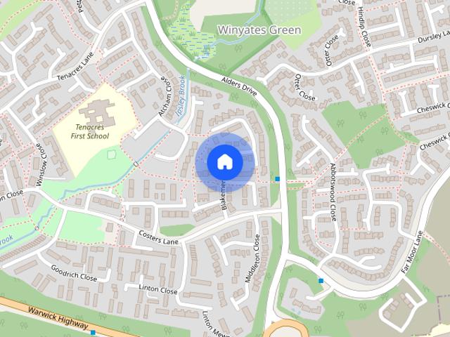 Blakemere Close, Redditch, Worcestershire, B98