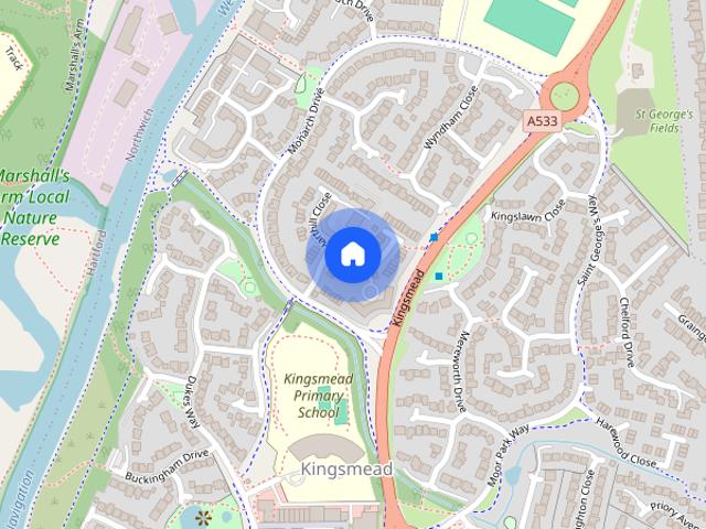 Blakemere Drive, Kingsmead, CW9