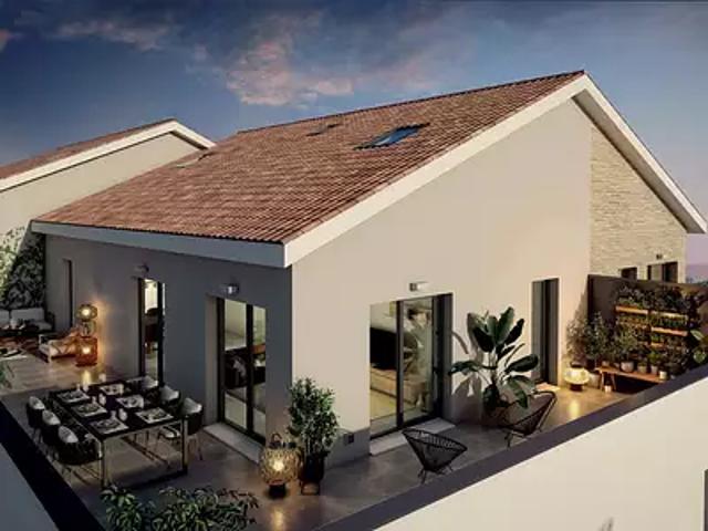 Blanquefort 33290 Achat / Vente appartement 5 pièces t5 au dernier étage terrasse