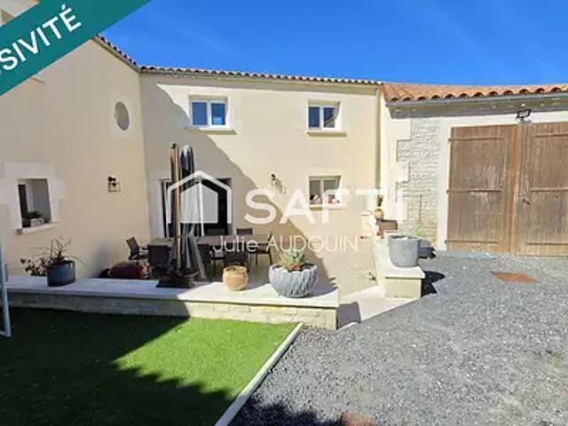 Blanzac lès Matha 17160 Achat / Vente maison 7 pièces t7