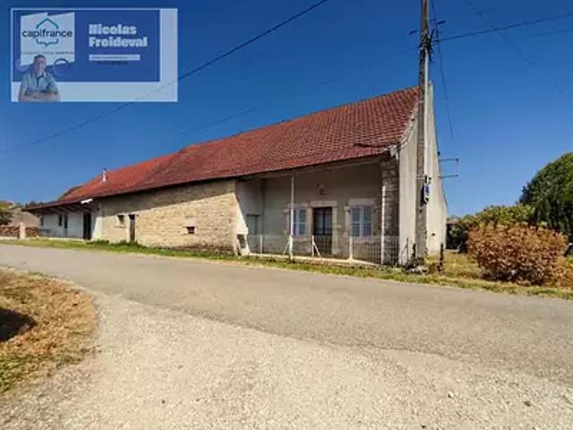 Bletterans 39140 Achat / Vente maison 3 pièces t3 jardin