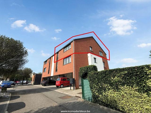 BLEGNY – Bel appartement 2 ch, terrasse + 2 empl.park. Loyer: 940,00 € / mois