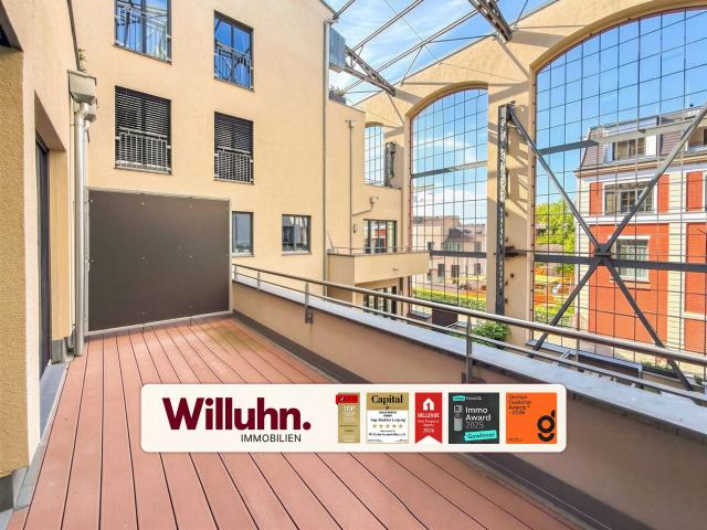 Bleichert Werke! Bezugsfrei | Fußbodenheizung | Balkon | Stellplatz | Einbauküche