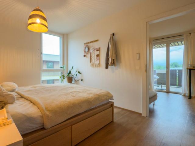 BLEIBEN in AIGEN | Neuwertige 2 Zimmer Mietwohnung mit Tiefgaragenstellplatz und großem Balkon