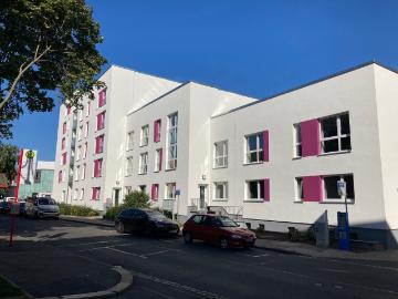 Blick über Döbeln Familienwohnung mit Dachterrasse
