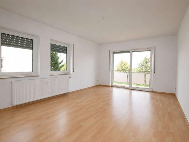 Blick vom Balkon