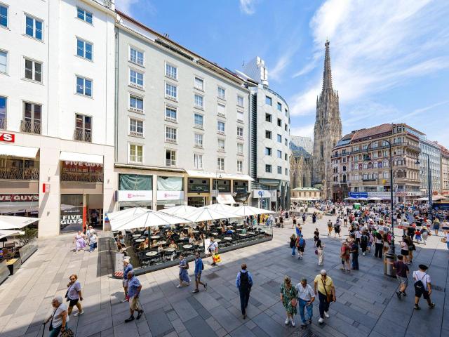 Blick auf den Graben | Nähe Stephansplatz | Gestaltungsspielraum beim Innenausbau
