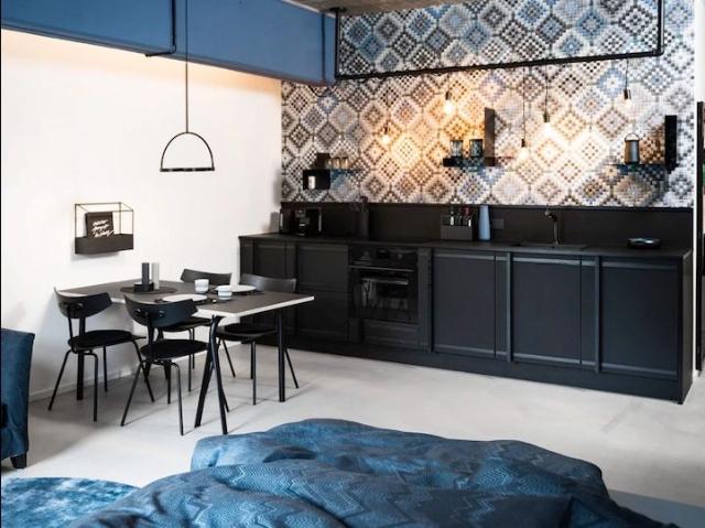 Blue Designer Loft