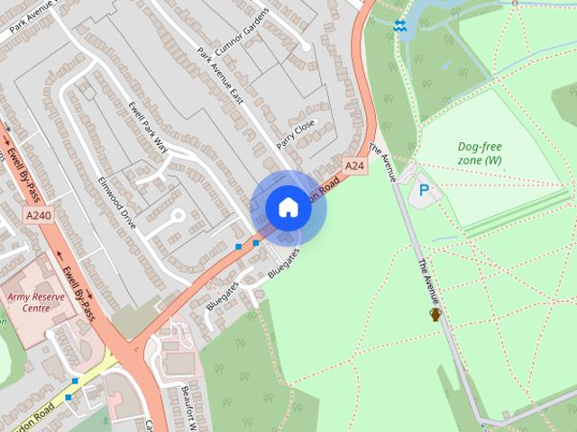 Bluegates, London Road, Ewell, Surrey, KT17