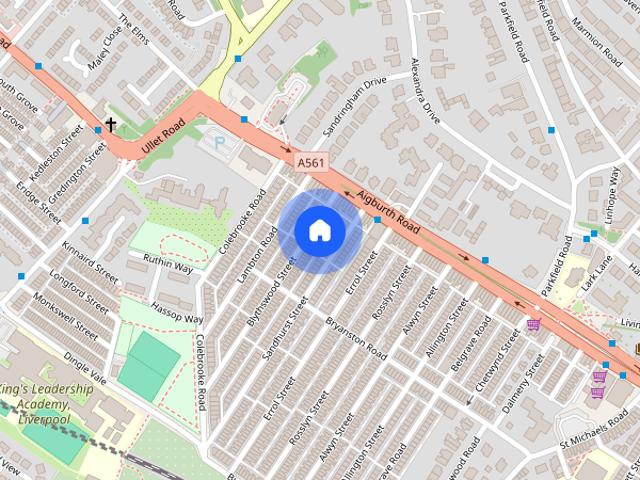 Blythswood Street, Liverpool, Merseyside, L17