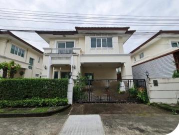 BP00162 ขายบ้านเดี่ยว หมู่บ้านเดอะเซ็นโทร รัตนาธิเบศร์ ตำบลบางเลน อำเภอบางใหญ่ จังหวัดนนทบุรี