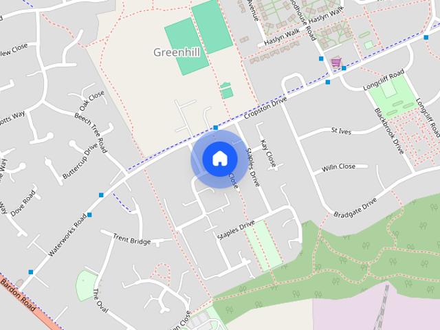 Brouder Close, Coalville, Leicestershire, LE67