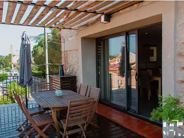 Brouilla 66620 Achat / Vente appartement 5 pièces t5 au dernier étage piscine