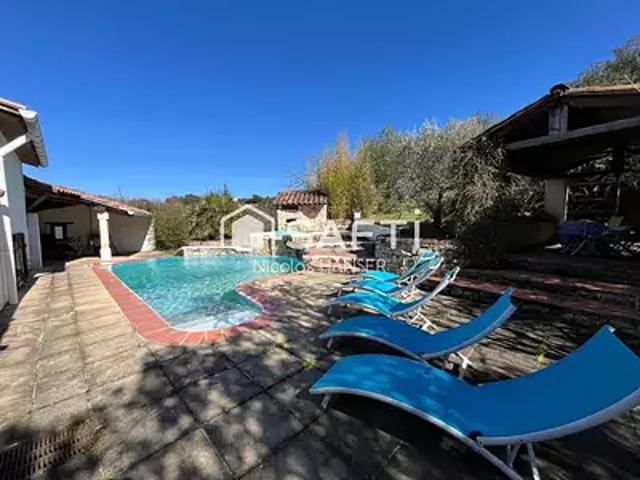 Brouzet lès Alès 30580 Achat / Vente maison 6 pièces t6 piscine terrasse