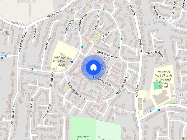 Browning Close, Thatcham, Berkshire, RG18