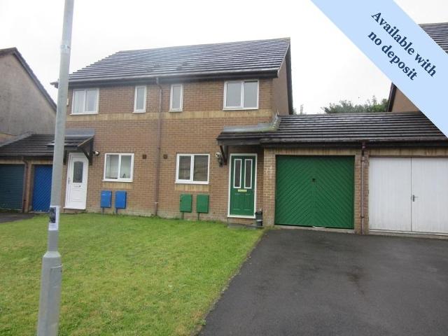 Broad Haven Close, Penplas, Swansea. 2 bed semi detached house to rent £795 pcm £183 pw