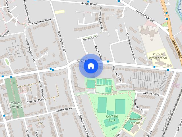 Broad Lane, Hampton, TW12