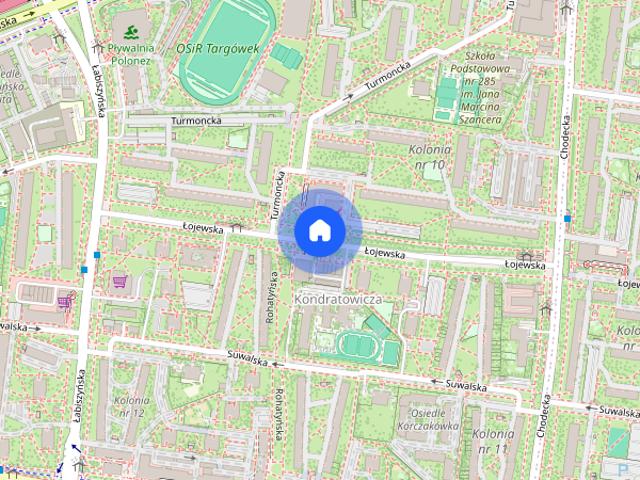 Bródno ul. Łojewska 36m /2 pokoje /Balkon/ Metro / Bezpośrednio/