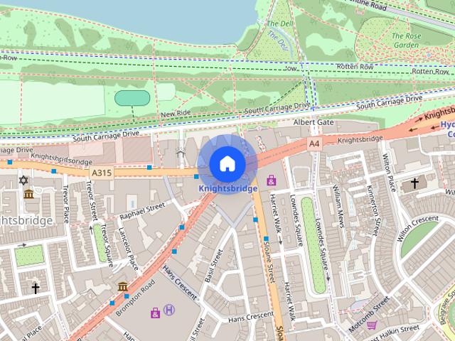 Brompton Road, Knightsbridge, London, SW7