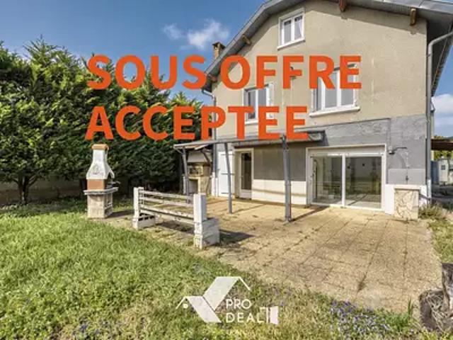 Bron 69500 Achat / Vente maison 4 pièces t4 terrasse