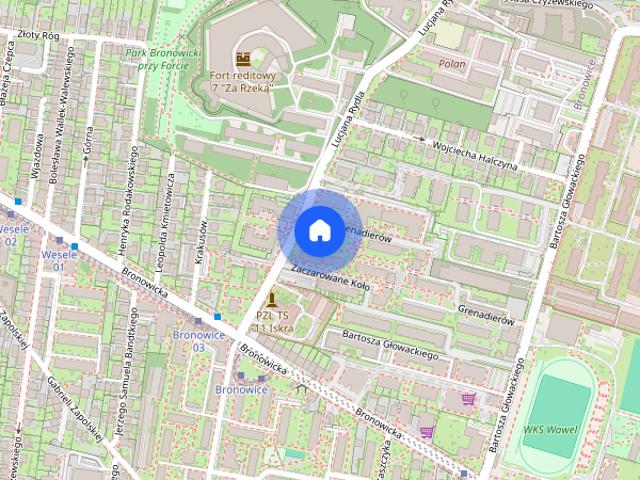 Bronowice ul. Rydla, 4 pok 64 m², 2 balkony