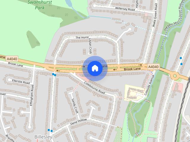 Brook Lane, Birmingham, West Midlands, B13