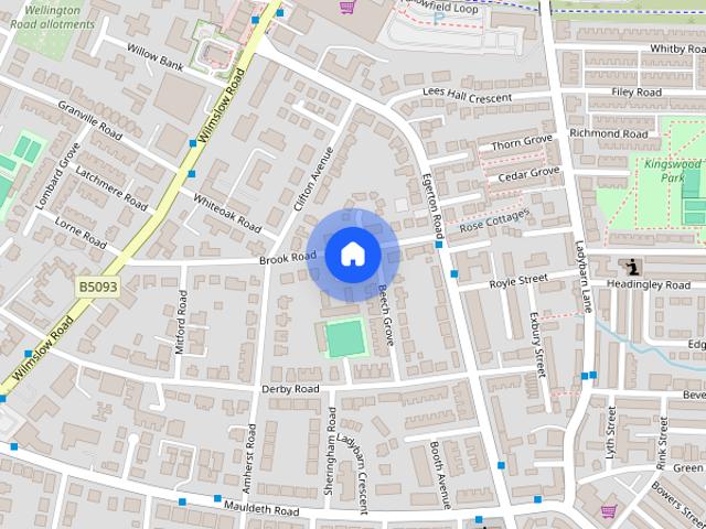 Brook Road, Manchester, Greater Manchester, M14