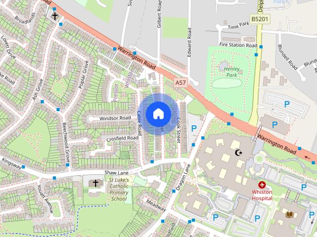 Brook Street Whiston, Merseyside L35 5AP