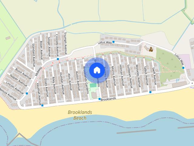 Brooklands Gardens, Jaywick, Clacton on Sea, Essex, CO15