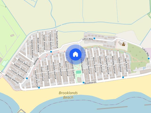 Brooklands Gardens, Jaywick, Clacton on Sea, Essex, CO15