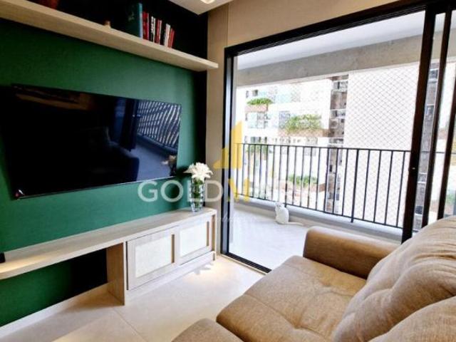 Brooklin Apartamento à venda Mobiliado com 3 quartos, sendo 1 suíte, 71m² com lazer Próximo metrô