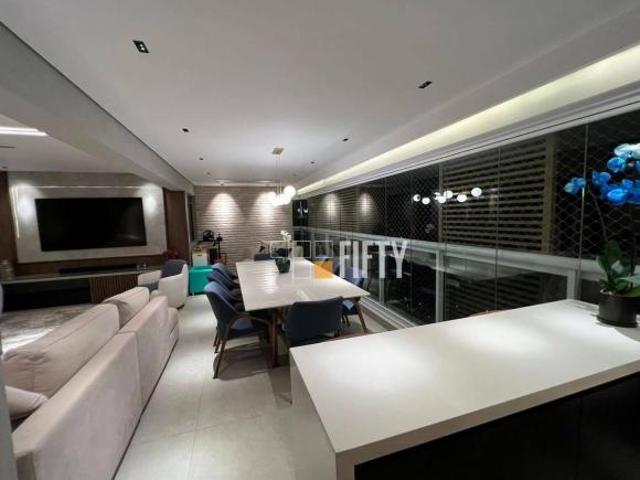 Apartamento com 3 dormitórios à venda, 137 m² Brooklin São Paulo/SP