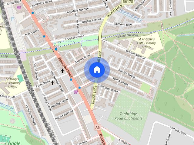 Broom Lane, Levenshulme, Manchester, M19