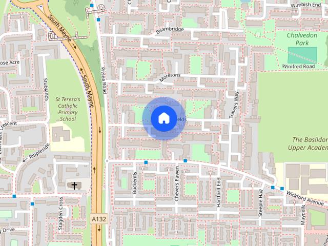 Broomfields, Basildon, Essex, SS13