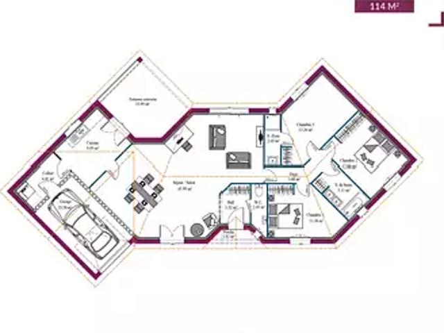Brax 47310 Programme neuf maison neuf à vendre 4 pièces