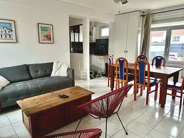 Bray Dunes 59123 Achat / Vente appartement 3 pièces t3 au dernier étage cave
