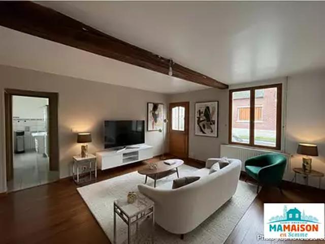 Bray sur Somme 80340 Achat / Vente maison 4 pièces t4 terrasse
