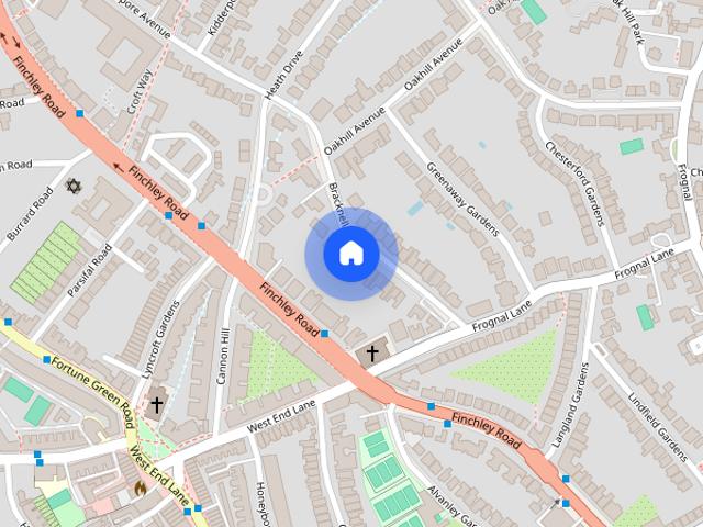 Bracknell Gardens, Hampstead, London, NW3