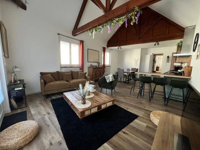Bracieux centre – Meublé de charme tout équipé de 100 m² – 3 chambres