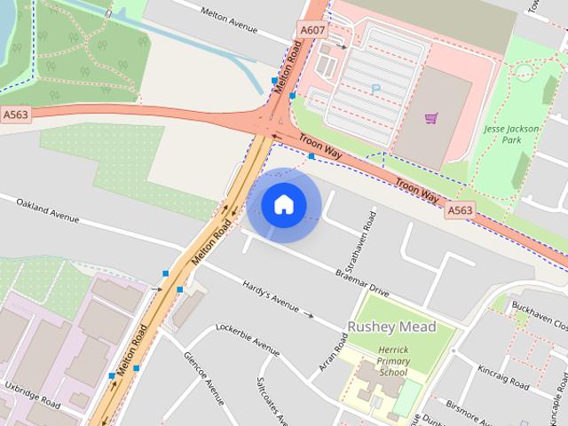 Braemar Close, Rushey Mead, Leicester
