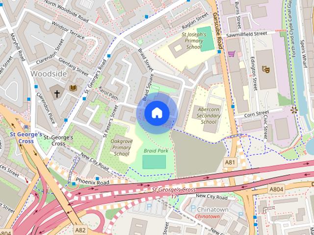 Braid Square, Glasgow, G4