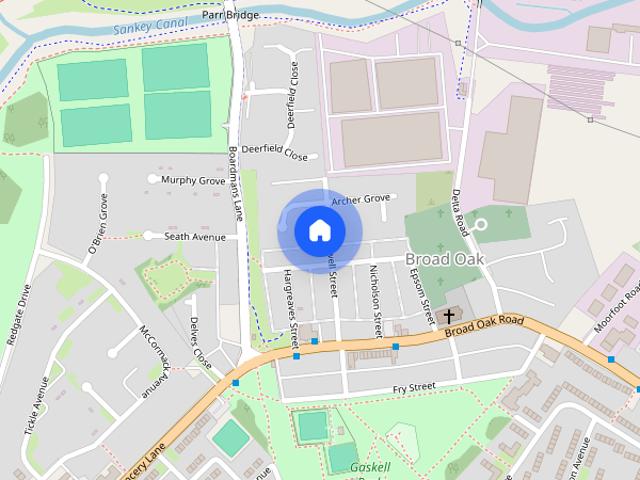 Bramwell Street, St. Helens, Merseyside, WA9