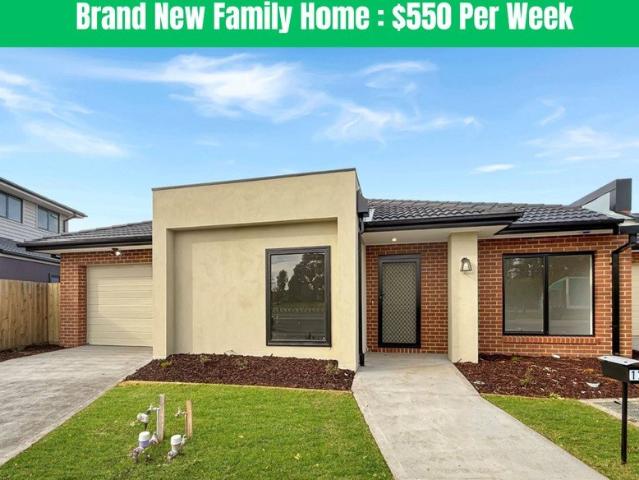 Brand New 3 Bedroom Townhouse in Wollert